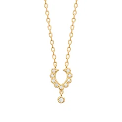 Collier femme fantaisie oz plaqué or Maison de la Bijouterie UW404V45