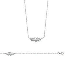 Collier Femme fantaisie oxyde zirconium Argent Maison de la Bijouterie VWZW3445