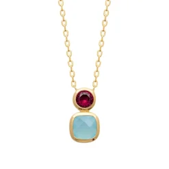 Collier femme fantaisie plaqué or Maison de la Bijouterie UW340Y45
