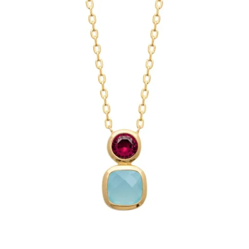 Collier femme fantaisie plaqué or Maison de la Bijouterie UW340Y45