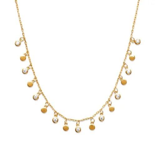 Collier femme fantaisie plaqué or Maison de la Bijouterie UWZU0545