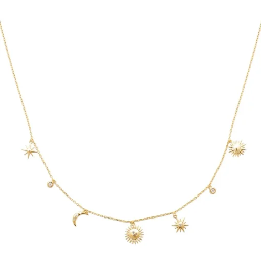 Collier femme fantaisie plaqué or Maison de la Bijouterie UW3V3045