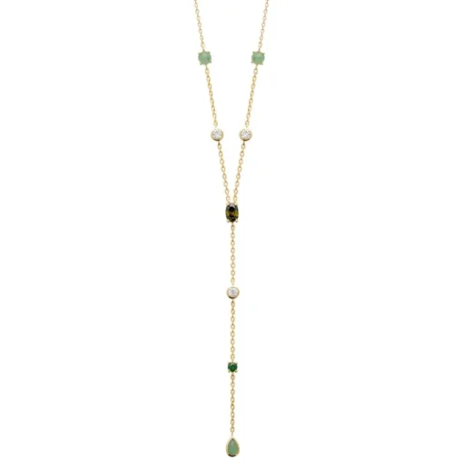 Collier femme fantaisie plaqué or Maison de la Bijouterie UW3V4Z45
