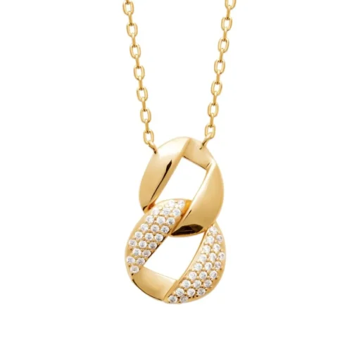 Collier femme fantaisie plaqué or Maison de la Bijouterie UW3WVZ45