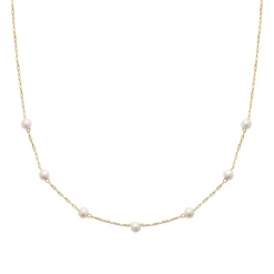 Collier femme fantaisie plaqué or Maison de la Bijouterie UW3W3645