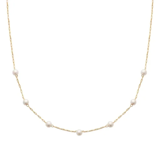 Collier femme fantaisie plaqué or Maison de la Bijouterie UW3W3645