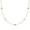 Collier femme fantaisie plaqué or Maison de la Bijouterie UW3W3Z45