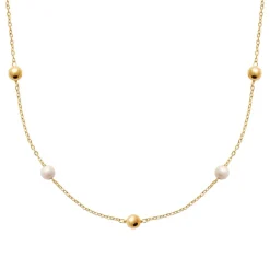 Collier femme fantaisie plaqué or Maison de la Bijouterie UW3W3Z45