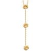 Collier femme fantaisie pendant 3 fleurs plaqué or Maison de la Bijouterie UYY0WZ45