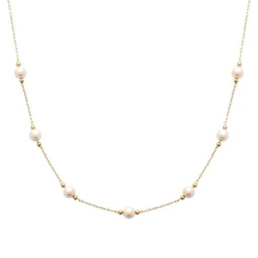 Collier femme fantaisie plaqué or Maison de la Bijouterie UW3W3Y45