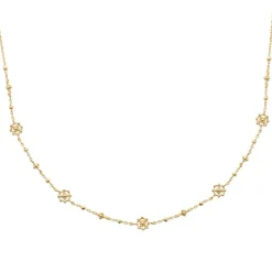 Collier femme fantaisie plaqué or Maison de la Bijouterie UYY04545