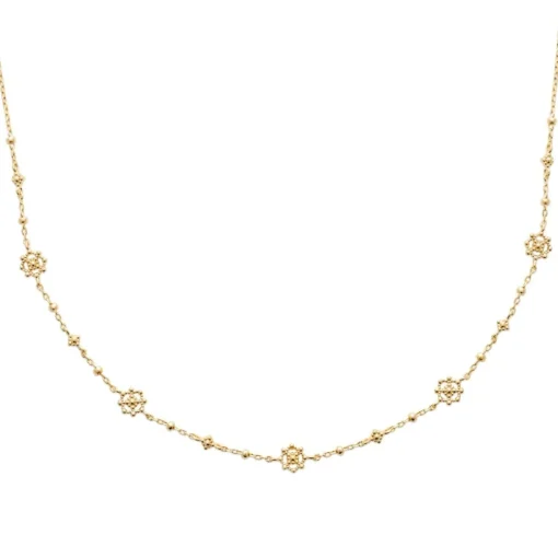 Collier femme fantaisie plaqué or Maison de la Bijouterie UYY04545
