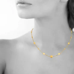 Collier Femme fantaisie plaqué or Maison de la Bijouterie UYZ4U445