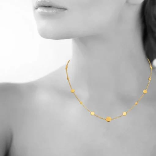 Collier Femme fantaisie plaqué or Maison de la Bijouterie UYZ4U445