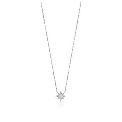 Collier Femme fantaisie étoile oxyde et argent Maison de la Bijouterie VWZW6Y45
