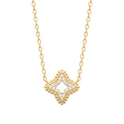 Collier femme fantaisie étoile plaqué or Maison de la Bijouterie UW3VUZ45