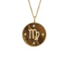 Collier Femme Fossil Bijoux Signes du Zodiaque Vierge - JF04843710 Acier inoxydable
