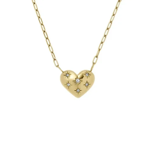 Collier Femme Fossil Bijoux Love Sadie - JF04856710 Acier inoxydable