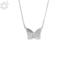 Collier Femme Fossil Bijoux Butterflies - JFS00619040 Acier Argent