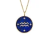 Collier Femme Fossil Bijoux Signes du Zodiaque Verseau - JF04849710 Acier inoxydable