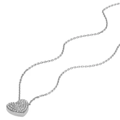 Collier Femme Fossil Bijoux - JF04674040 - Acier Argent