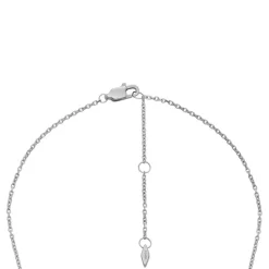 Collier Femme Fossil Bijoux - JF04690040 - Acier Argent