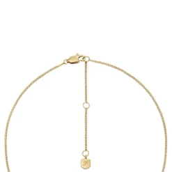 Collier Femme Fossil Bijoux Signes du Zodiaque Verseau - JF04849710 Acier inoxydable