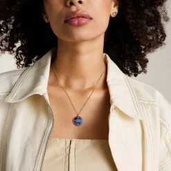Collier Femme Fossil Bijoux Signes du Zodiaque Verseau - JF04849710 Acier inoxydable