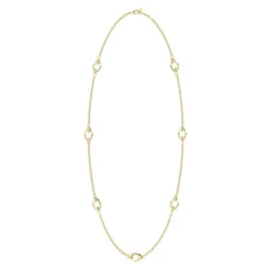 Collier Femme Guess Bijoux Bamboo JUBN05166JWYG Acier Doré