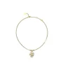 Collier femme Guess Bijoux - JUBN03099JWYG HEART CAGE Acier Doré