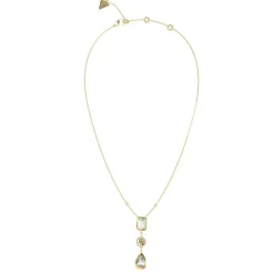 Collier Femme Guess Bijoux 4G Light JUBN05234JWYG Acier Doré