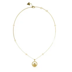Collier Femme Guess Bijoux - JUBN02201JWYG MONETE Acier Doré