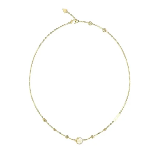 Collier Femme Guess Bijoux 4 Love JUBN05038JWYG Acier Doré