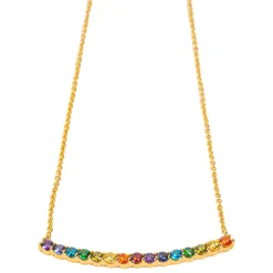 Collier Femme Kosma Paris Harlequin - Doré