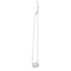 Collier Femme Kosma Paris Dentelle - Argenté Blanc