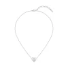 Collier Femme Lacoste Love My Croc - 2040394 Acier Argent