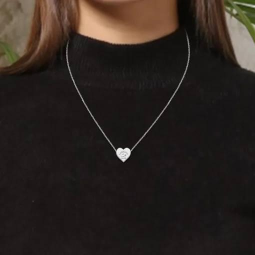 Collier Femme Lacoste Love My Croc - 2040394 Acier Argent