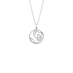 Collier Femme Les Georgettes 704413916JA050 Argent Agate P-Zodiaque