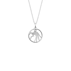 Collier Femme Les Georgettes 704413916J1050 Argent Agate P-Zodiaque