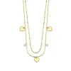 Collier Femme Lotus Silver - LP3005-1-2 Argent Doré