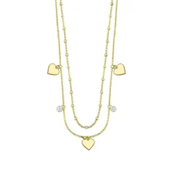 Collier Femme Lotus Silver - LP3005-1-2 Argent Doré