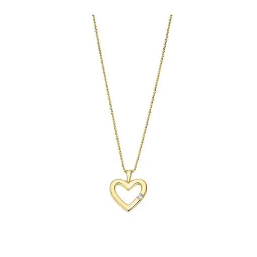 Collier Femme Lotus Silver - LP3217-1-2 Argent Doré