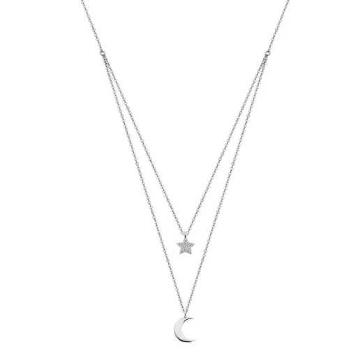 Collier Femme Lotus Silver - LP1680-1-4 Argent