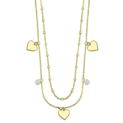 Collier Femme Lotus Silver - LP3005-1-2 Argent Doré