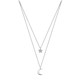Collier Femme Lotus Silver - LP1680-1-4 Argent