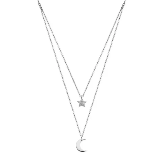 Collier Femme Lotus Silver - LP1680-1-4 Argent