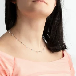 Collier Femme Lotus Silver - LP3002-1-1 Argent