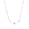 Collier Femme Maison de la Bijouterie WYZ4U445 Argent