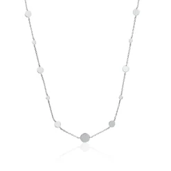 Collier Femme Maison de la Bijouterie WYZ4U445 Argent