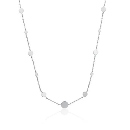 Collier Femme Maison de la Bijouterie WYZ4U445 Argent